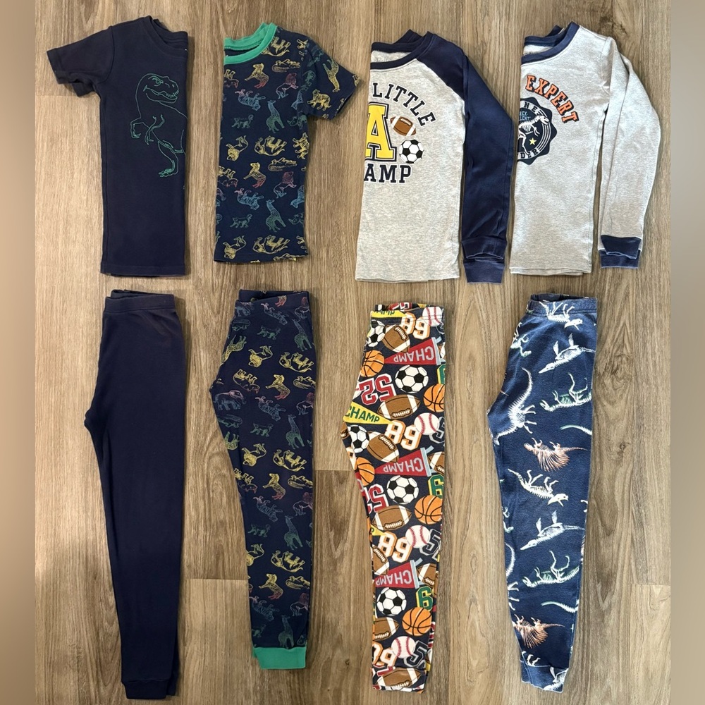 Boys 6 Cotton Pajamas -The Children’s Place & MM Pjs